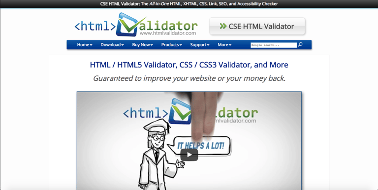 CSE HTML Validator - validates HTML5 and CSS3 plus much more | Testing ...